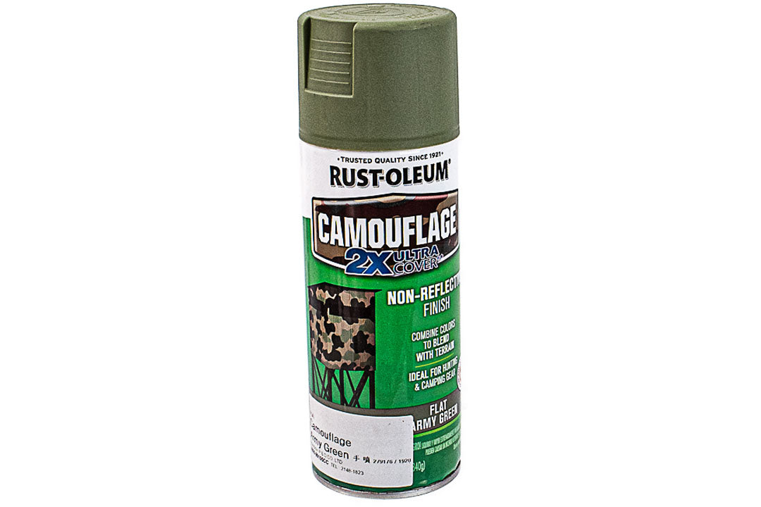 Rust-Oleum Camouflage 2X Cover Spray Can ( Army Green 279176 ) [ HK LOCAL ONLY ]