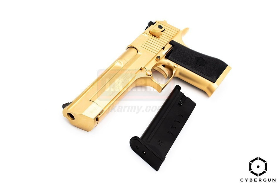 Cybergun WE Desert Eagle Gas GBB Airsoft Pistol ( Gold ) ( Asia Market Edition )