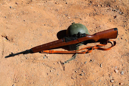 WE M14 GBB Rifle Airsoft  ( Wood Color ) ( Marking Ver. )