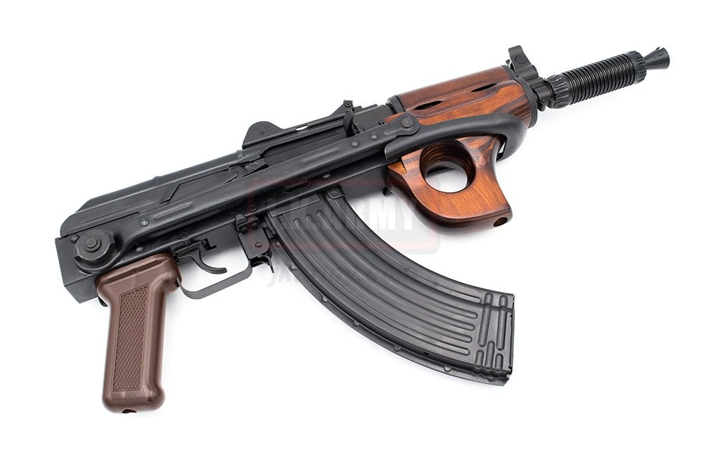 GHK AKMSU Gas Blowback Rifle GBBR ( Black )