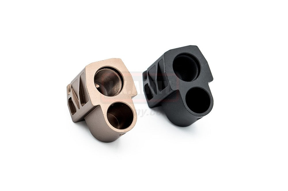 Revanchist Airsoft Compensators For P320 M17 GBBP ( Tan / Black )-Tan