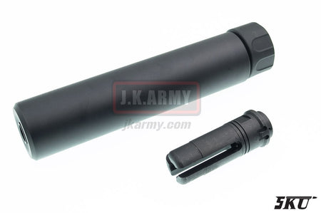5KU SOCOM 556 MG Dummy Suppressor / Barrel Extension 14mm CCW ( Black / Dark Earth )-Dark Earth ( DE )