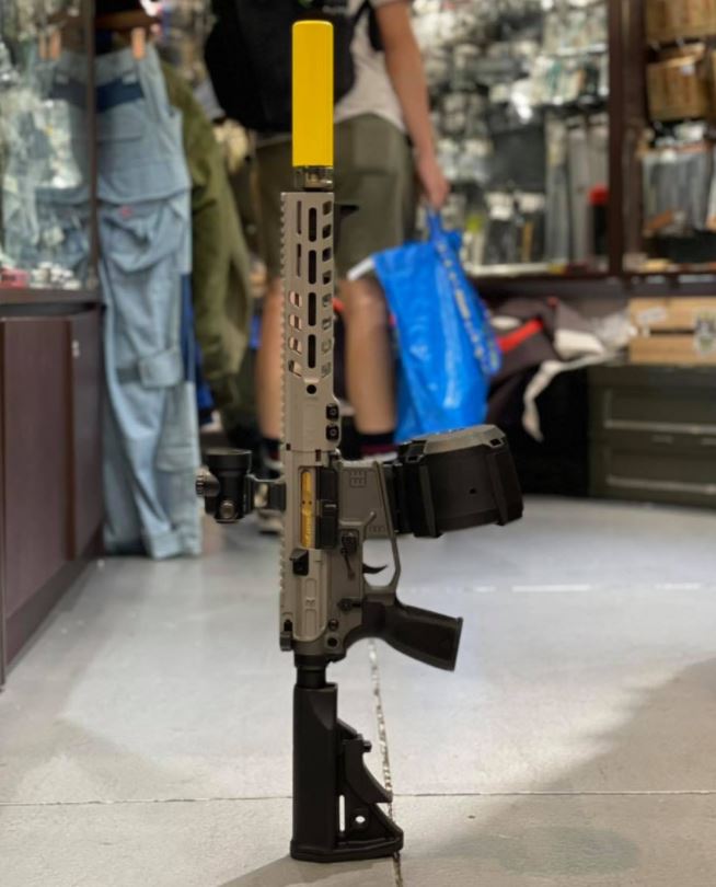 MWS 400 Rds Drum Magazine for Tokyo Marui TM MWS M4 GBBR ( Black )