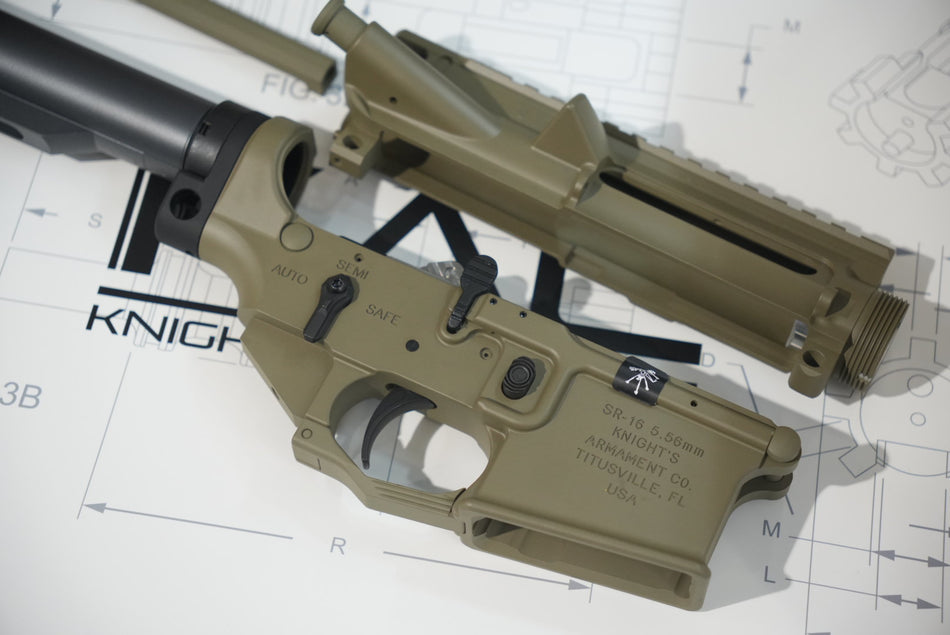 EMG KAC Licensed KS1 Standard Ver. MWS Conversion Kit For Marui TM MWS GBBR Series ( Cerakote FDE ) ( Knight's Armament KS-1 / L403A1-AIW ) ( by Angry Gun )