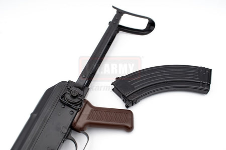 GHK AKMSU Gas Blowback Rifle GBBR ( Black )