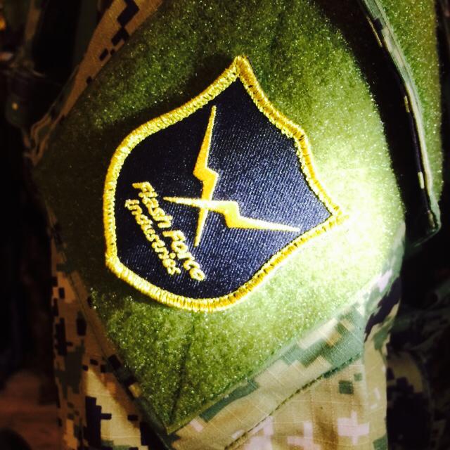 FFI - Flash Force Industries Anniversary Gen 2015 Gold Patch - Limited Edition ( Free Shipping )