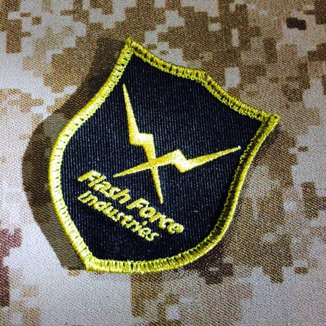 FFI - Flash Force Industries Anniversary Gen 2015 Gold Patch - Limited Edition ( Free Shipping )