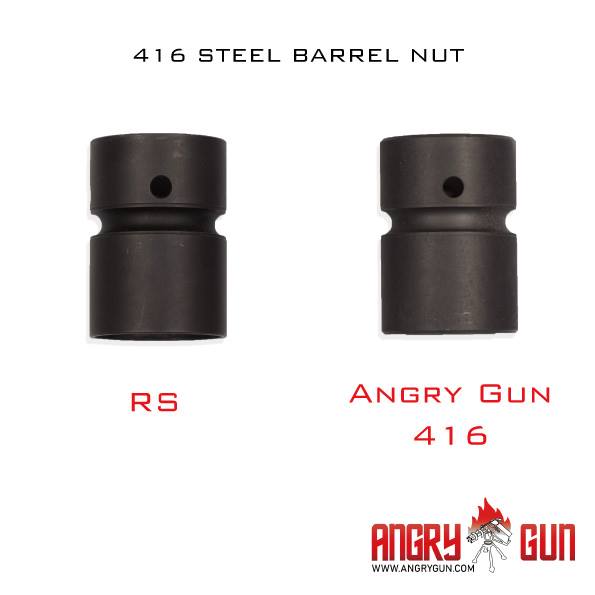 Angry Gun 416D TM MWS Conversion Kit with 10.5 inch SMR Rail ( Black / FDE ) ( Marui MWS )-FDE