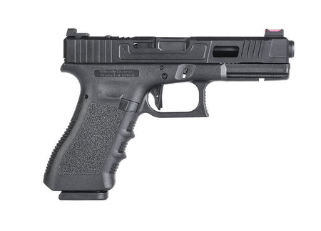 CRUSADER FI ZERO Type Aluminum CNC Trigger Set for Umarex / VFC / TM Glock GBB Pistol Series ( VFC ) ( Black )