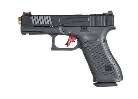 VFC FI MK1 G19 Aluminum RMR Slide & Barrel Set for Umarex / VFC Glock 19X , 19 Gen4 / Gen5 GBB Pistol Series ( Licensed by FI )-Gold