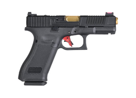 VFC FI MK1 G19 Aluminum RMR Slide & Barrel Set for Umarex / VFC Glock 19X , 19 Gen4 / Gen5 GBB Pistol Series ( Licensed by FI )-Gold