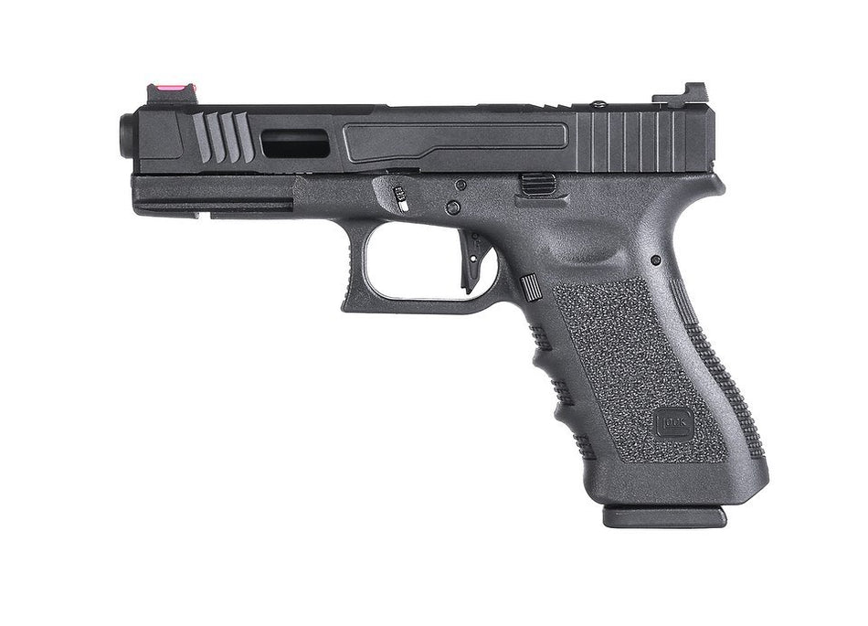 CRUSADER FI ZERO Type Aluminum CNC Trigger Set for Umarex / VFC / TM Glock GBB Pistol Series ( VFC ) ( Black )