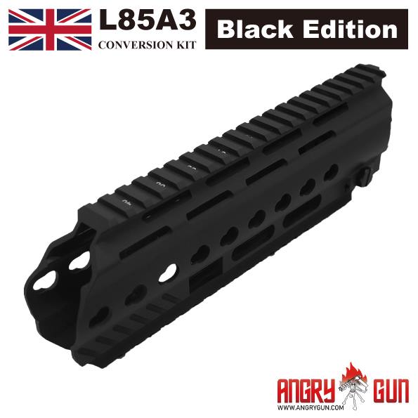 Angry Gun L85A3 Conversion Kit for AEG G&G / ICS / WE GBB ( Black Edition )-WE GBBR