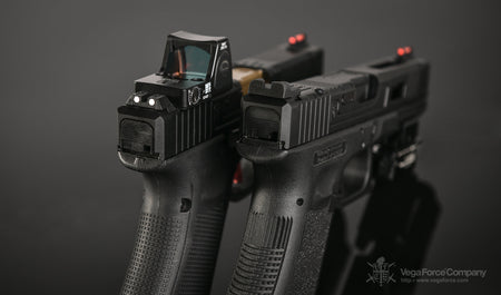 VFC FI MK2 G17 Aluminum RMR Slide & Barrel Set for Umarex / VFC Glock 17 G17 Gen3 GBB Pistol Series ( Licensed by FI )-Gold