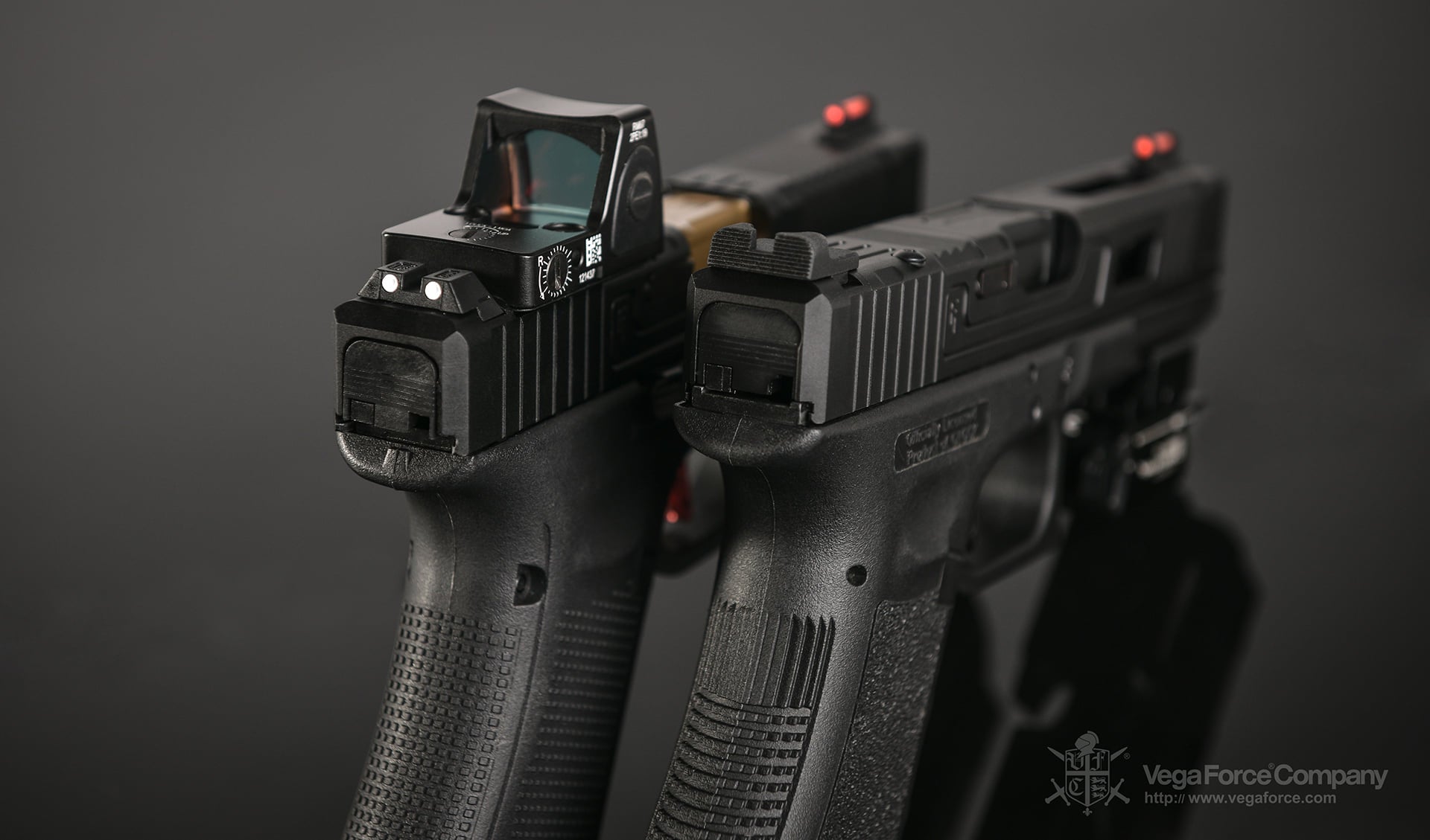 VFC FI MK1 G19 Aluminum RMR Slide & Barrel Set for Umarex / VFC Glock 19X , 19 Gen4 / Gen5 GBB Pistol Series ( Licensed by FI )-Gold