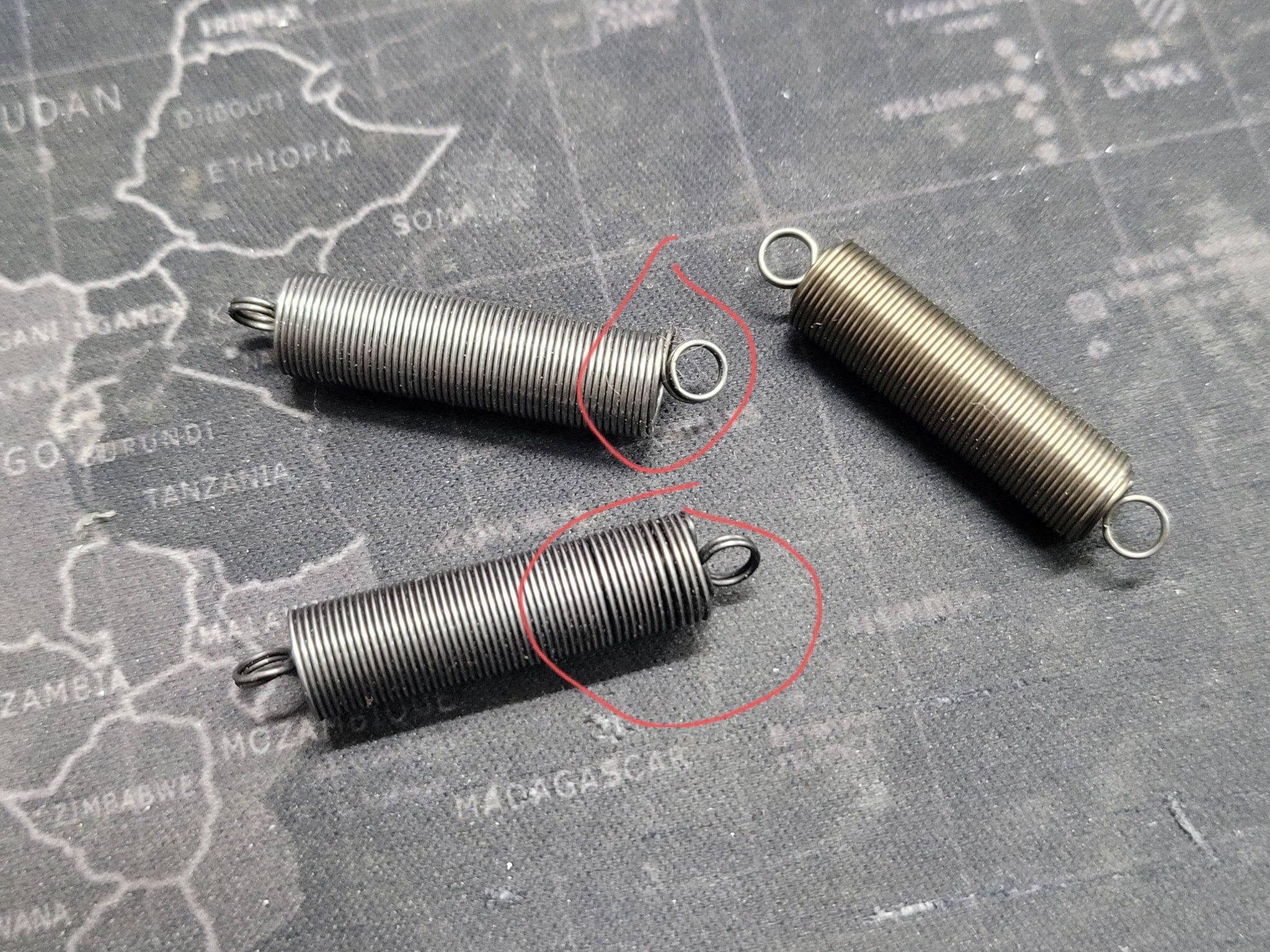 SP System T8 Enhanced Nozzle Spring For Marui TM MWS / MTR M4 GBBR (1pc)