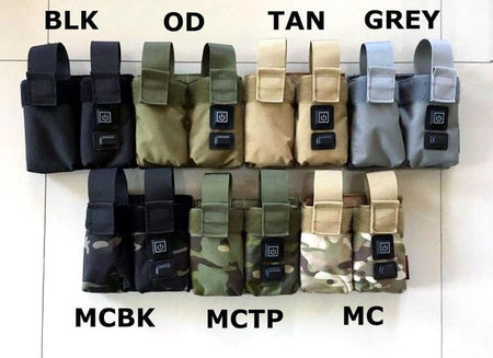 Soetac Warmer Preheat Function Double M4 / AR Double Magazine Pouch-Tan