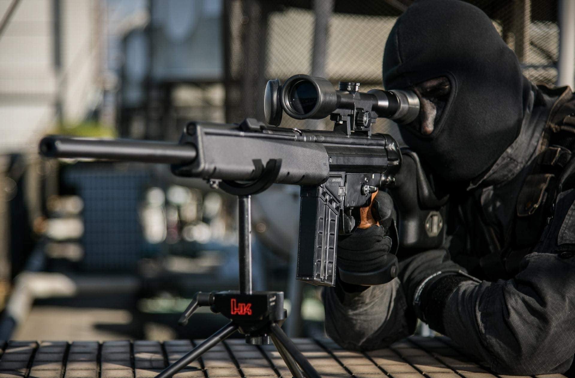 TASK FORCE PSG-1 H* Style Tripod / Bipod (  Aluminum Alloy, Steel )