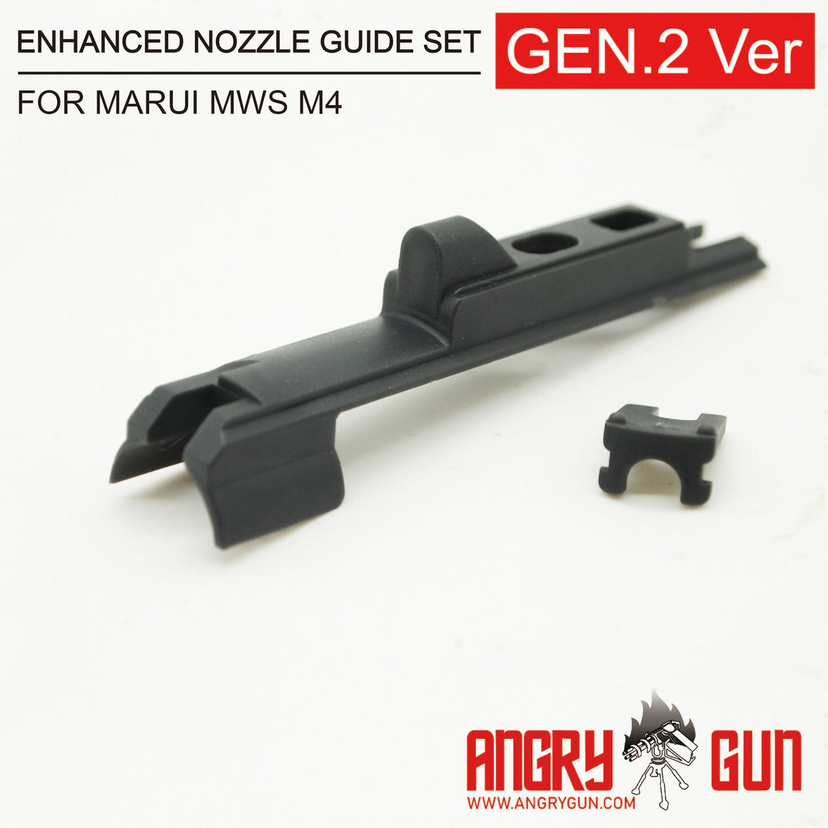 Angry Gun Enhanced Nozzle Guide Set Gen 2 Version For Marui TM M4 MWS GBB Series