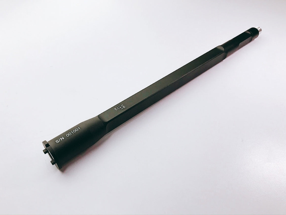 Pro&T S Style fluted barrel kit for WE GBB 14.5" carbine length