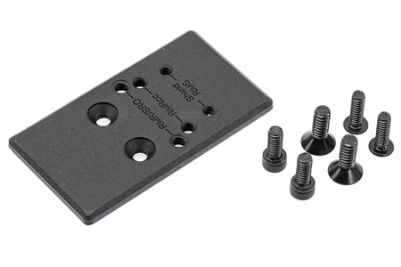 Dummy SuppressorCo Multi Footprint Optics Plate for MAXIM 9 GBBP Airsoft  ( by Krytac )