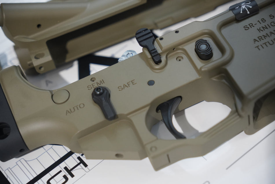 EMG KAC Licensed KS1 Standard Ver. MWS Conversion Kit For Marui TM MWS GBBR Series ( Cerakote FDE ) ( Knight's Armament KS-1 / L403A1-AIW ) ( by Angry Gun )