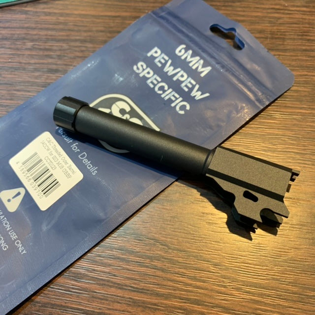 C&C Tac Threaded Outer Barrel 14mm CCW for SIG/VFC M18 P320 GBBP ( Black ) ( 11mm CW / 14mm CCW )