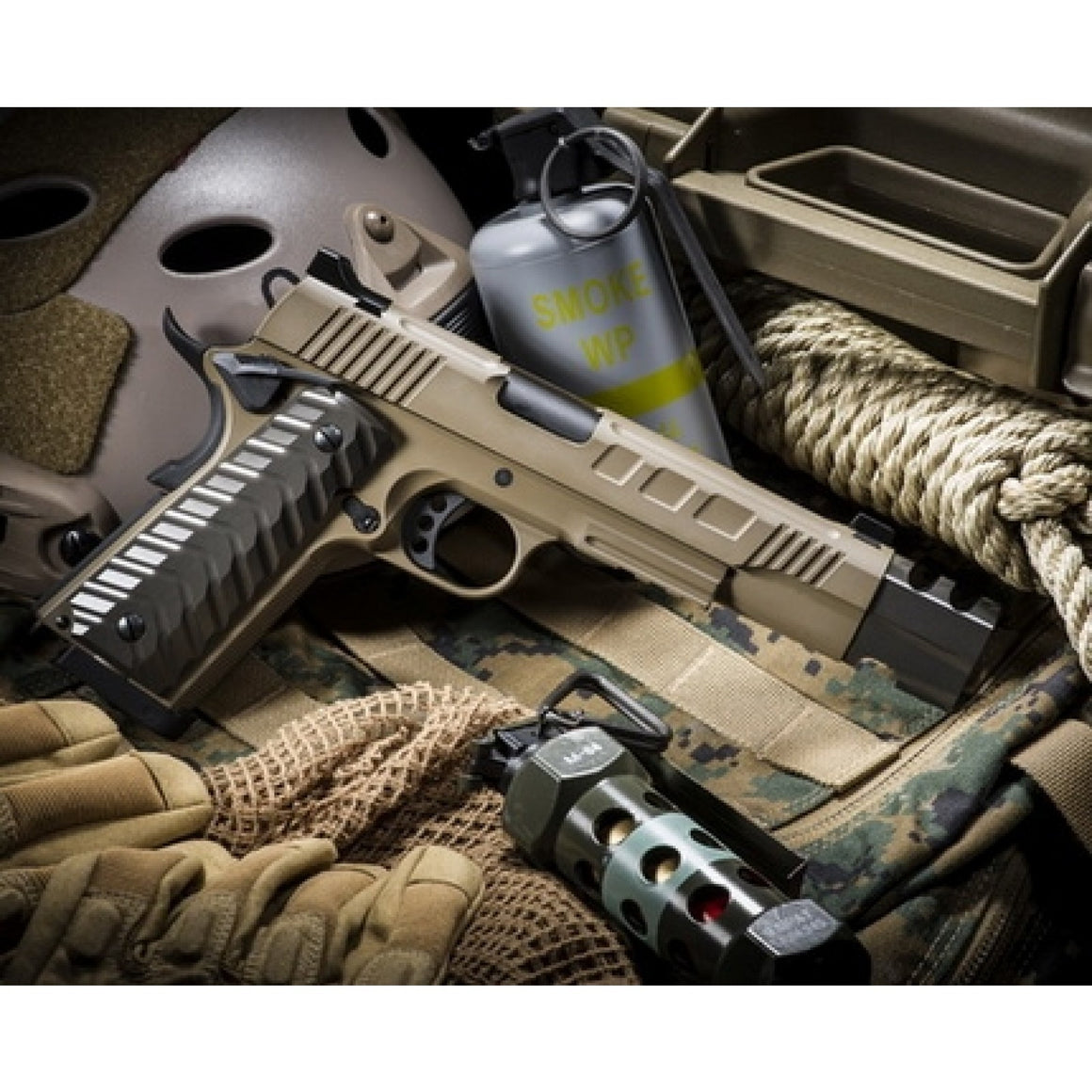 KJ Works KP-16 Gas Version GBBP ( FDE )