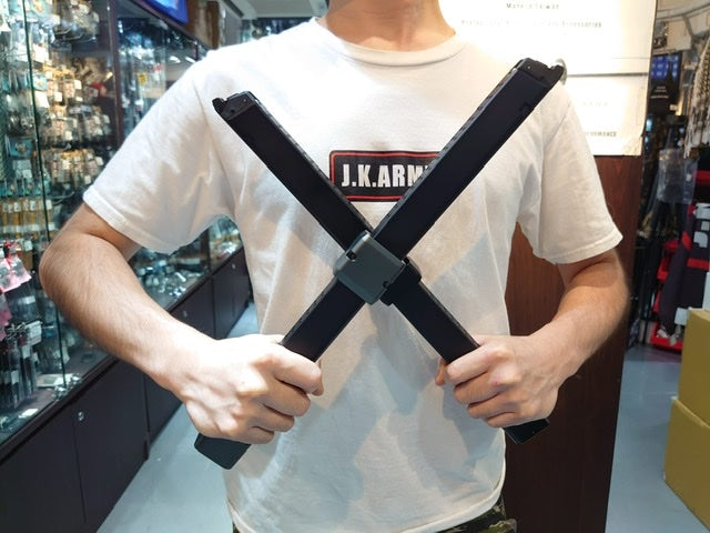 Prowin Twin Extension Magazine 112Rds for Marui TM G Model GBB Pistol Series ( Hermetic Type )-Grey