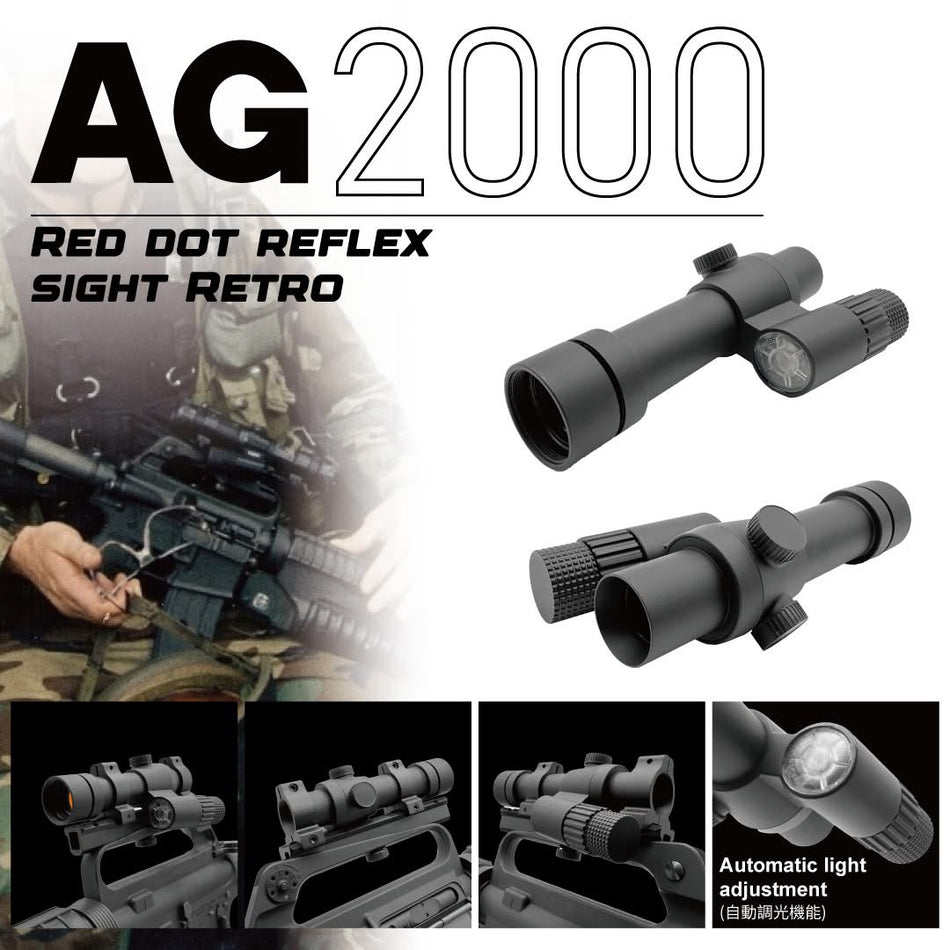 Angry Gun AG-2000 Retro Red Dot Reflex Sight