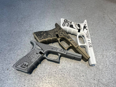 Joules Modify Custom for TM / WE G Model 17 Lower Frame ( Poseidon Style Tan )