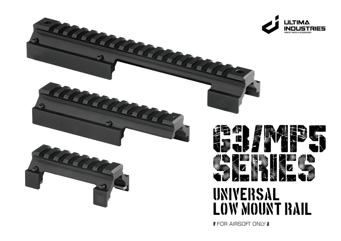 UI G3 / MP5 Series Universal Low Mount Rail ( 1913 20mm Rail )-Type 03 Long