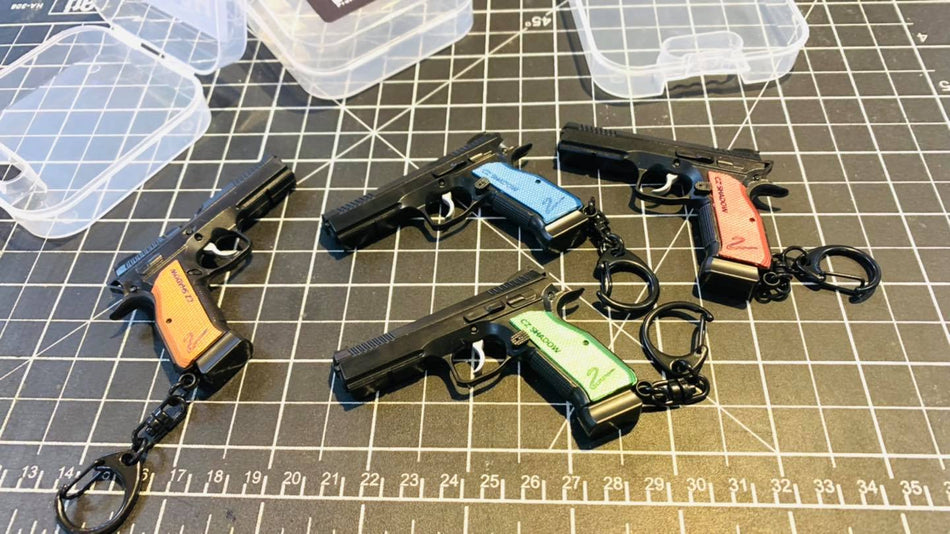 CZ Shadow 2 Style ABS Dummy Keychain-Red