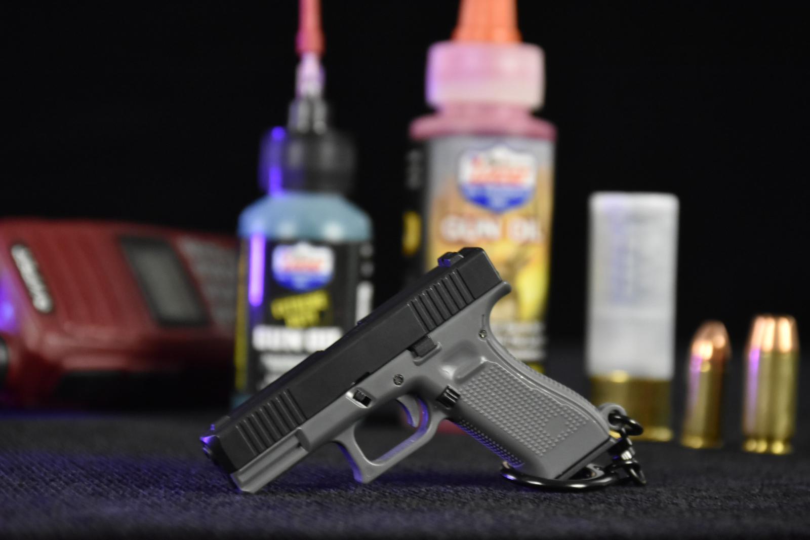 G19X / G45 Dummy ABS Keychain-G45 Style-Black