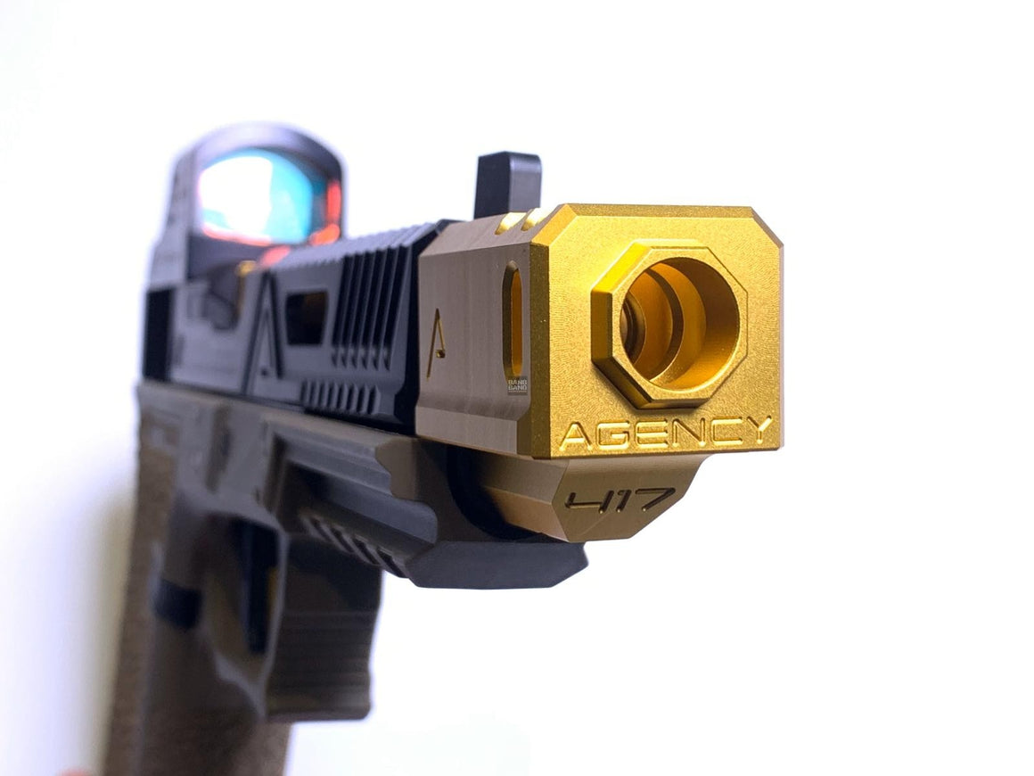 RWA x JDG Agency Urban Combat 2.0 with P80 Lower Complete Gun with Carry Case ( Model 17 GBB Pistol Airsoft )