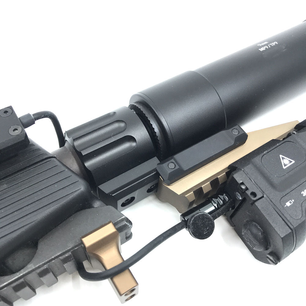 ARTISAN KWA MP9 / TP9  Airsoft Dummy QD Silener with Acetech AT2000R Tracer ( Black )