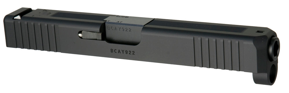 Detonator Wil Combat Style Custom 17 G4 Aluminum Slide for Marui TM G17 Gen4 GBB Series ( Black )