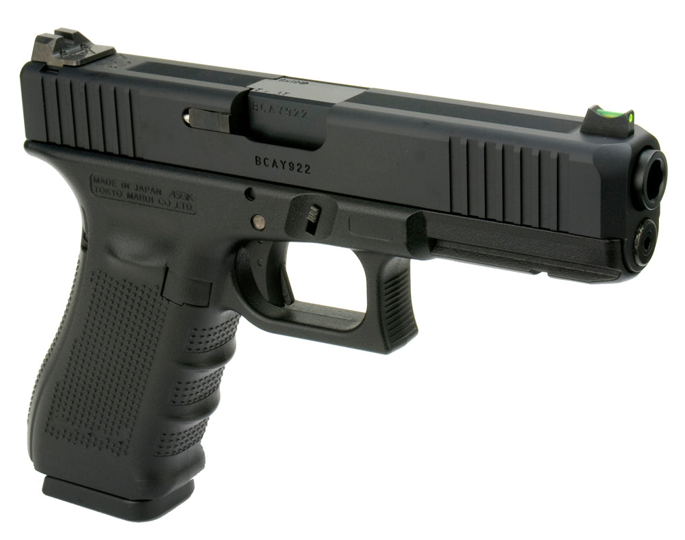 Detonator Wil Combat Style Custom 17 G4 Aluminum Slide for Marui TM G17 Gen4 GBB Series ( Black )