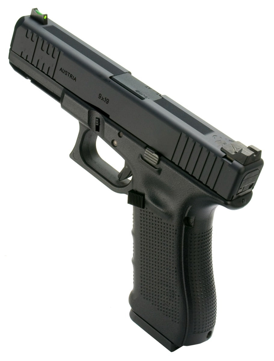 Detonator Wil Combat Style Custom 17 G4 Aluminum Slide for Marui TM G17 Gen4 GBB Series ( Black )