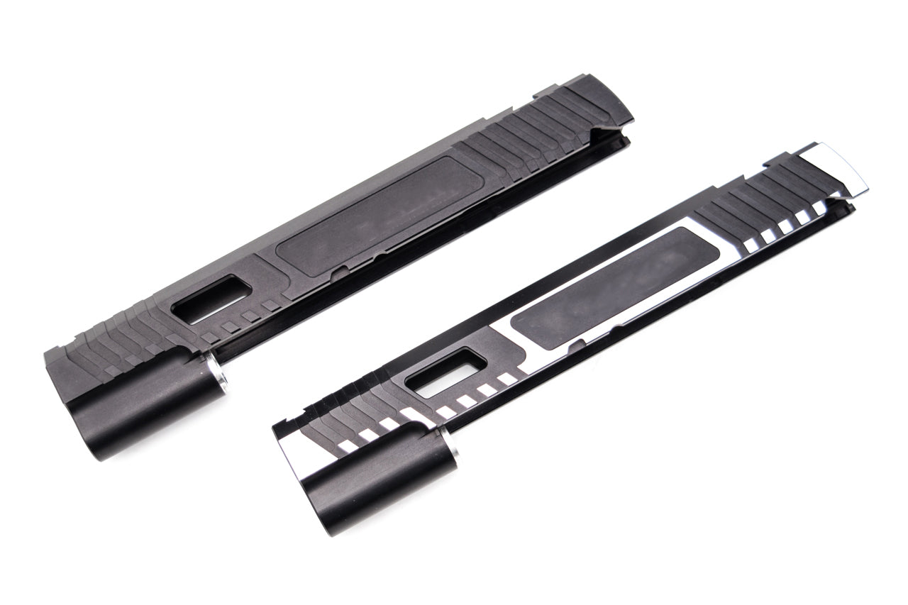 Gunsmith Bros TT Style Single Slide for TM Hi-Capa 5.1 Series-Black