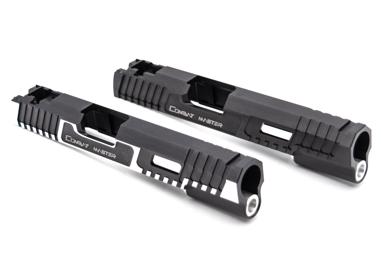 Gunsmith Bros TT Style Single Slide for TM Hi-Capa 5.1 Series-Black