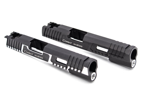 Gunsmith Bros TT Style Single Slide for TM Hi-Capa 5.1 Series-Black