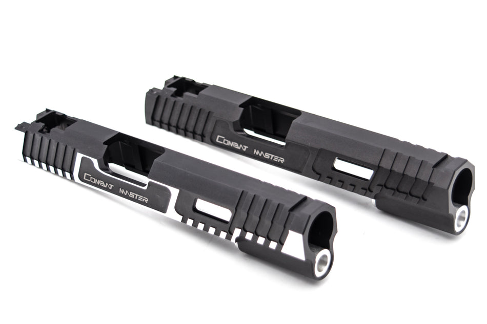 Gunsmith Bros TT Style Single Slide for TM Hi-Capa 5.1 Series-Black