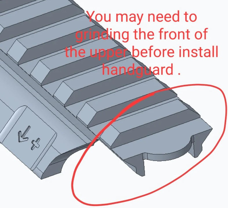 Artisan Spear M-LOK 10" Handguard Rail for SIG AIR Virtus MCX AEG Airsoft ( Black / Dark Earth )