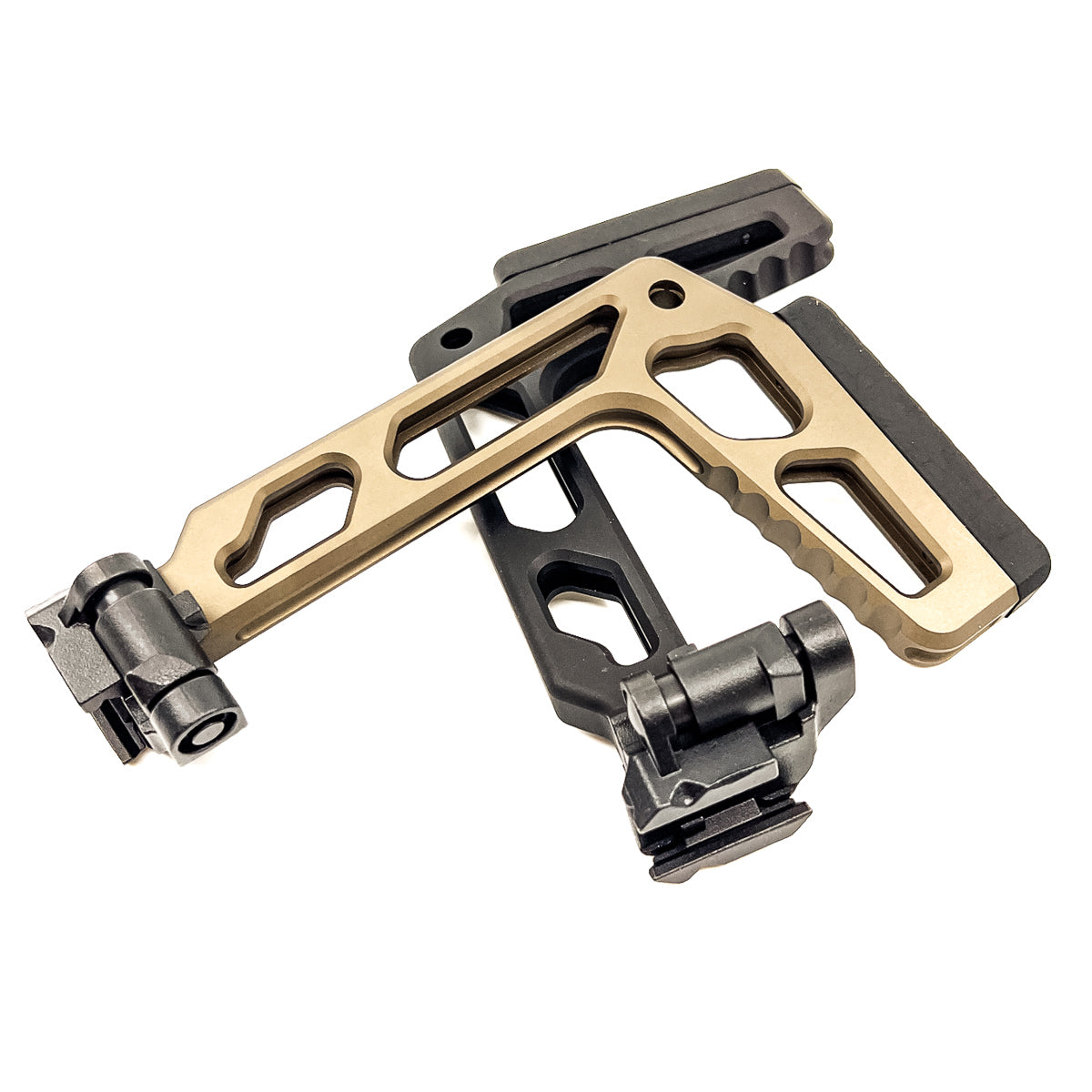 Artisan Shorter Folding Style Stock for MCX / M1913 20mm Rail DE