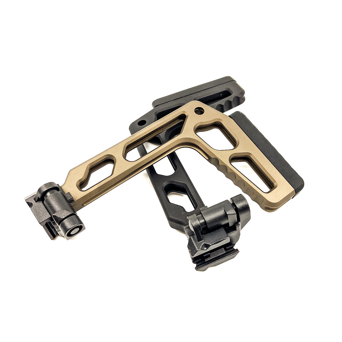 Artisan Shorter Folding Style Stock for MCX / M1913 20mm Rail DE