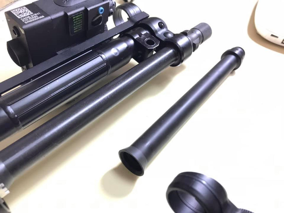 Bow Master CNC Steel Outer Barrel for UMAREX / VFC MP5A5 / MP5K V2 GBB Series-UMAREX MP5K V2 GBB