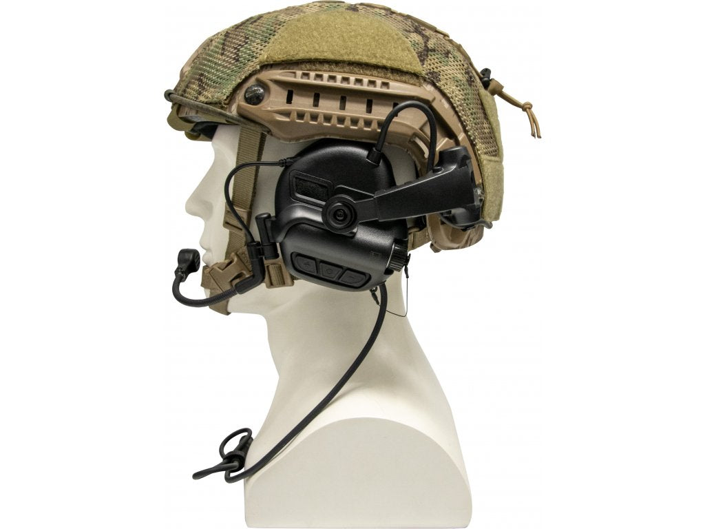Earmor Tactical Electronic Hearing Protection M32X Plus Digital Noise Canceling Headset-FDE