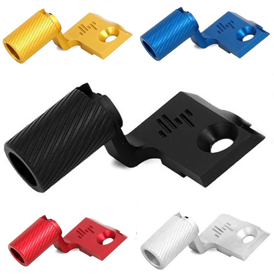 JLP V4L (left side) Slide Racker For Tokyo Marui Hi-Capa 5.1/4.3 ( for original/Bo-Mar cut slide ) ( Multicolor )-Blue