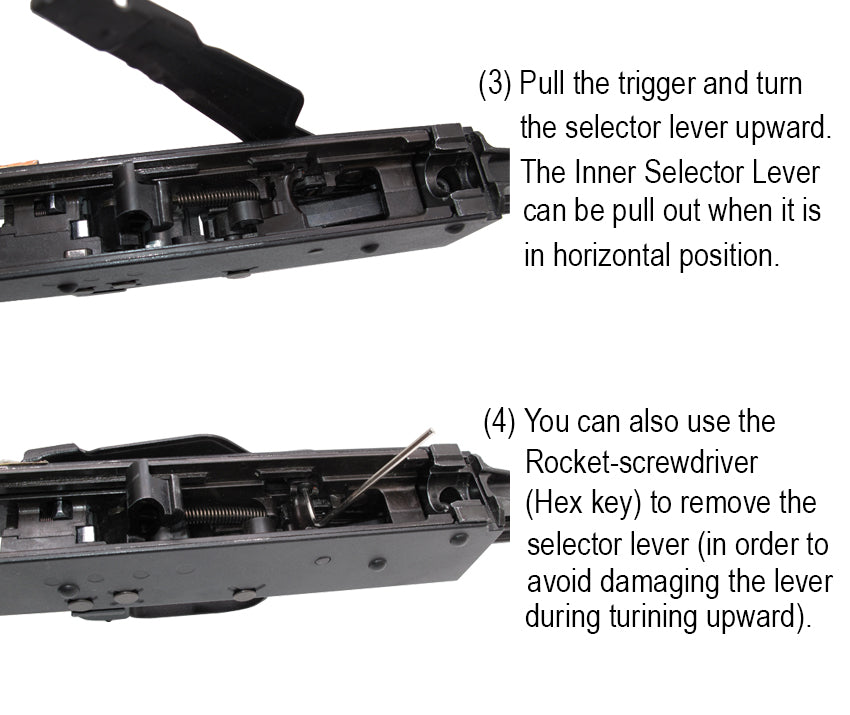 WII TECH CNC Steel & Aluminium QD Stock Adapter and Tube For Marui TM AKM GBB Series
